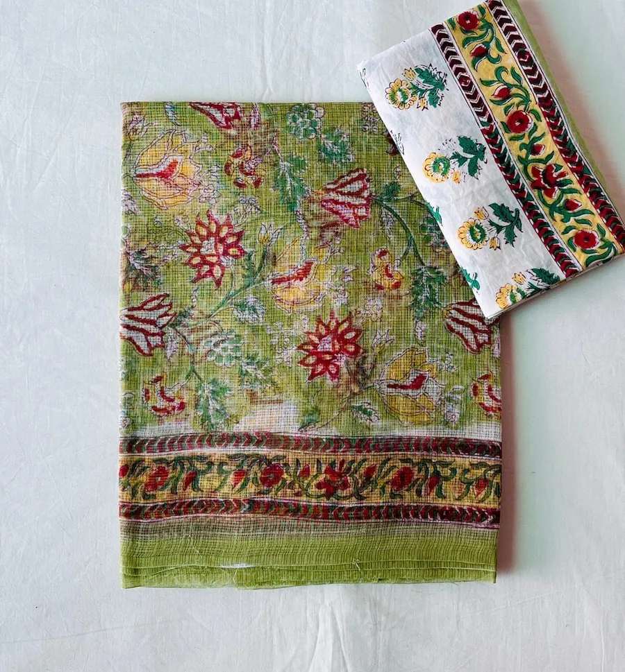 Breathable Kota Cotton Sarees